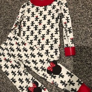 Hanna Andersson Minnie Mouse pajama set
